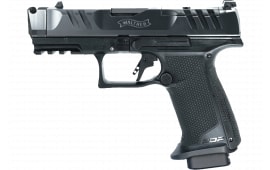 Walther PDP F-Series Pro-X 9mm 3.5" Compensated Barrel Pistol 18+1 Optics-Ready Black