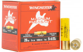 Winchester Magnum Pheasant 20 Gauge 2.75" #5/#6 Shot 25/Box