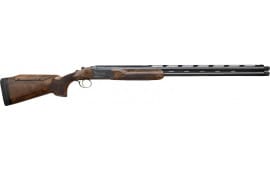 Akkar 206 Target Force Hi-Vis 12 Gauge Over/Under Shotgun 32" Barrel 131002 Adjustable Walnut Stock