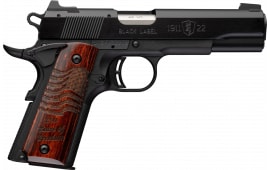 Browning 1911-22 Black Label Medallion 250 051071490 Pistol 22 LR 4.25" 10+1 Single Action Commemorative Grips