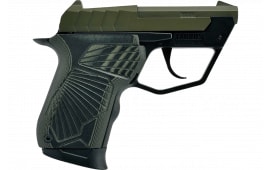Taurus 22TUC 1-22TUC13-ODG Pistol 22 LR 2.5" 9+1 DAO Tip-Up Barrel OD Green Slide VZ G10 Grips