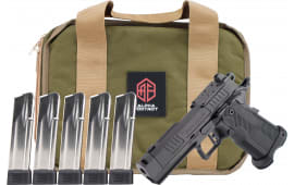 Alpha Foxtrot AF1911 Romulus Compact AA39X1QIG-XDBK20-PROM Pistol 9mm 3.5" 20+1 Semi-Auto Threaded Compensated Barrel Optic-Ready