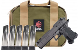 Alpha Foxtrot AF1911 Romulus Promo AA47X1CIG-XDBK20-PROM Pistol 9mm Luger 4.25" 20+1 Semi-Auto Black DLC Threaded Compensated Barrel Optic-Ready Slide