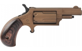 North American Arms Bootlegger NAA-22M-BB Revolver .22 Mag 1.63" 5Rd SAO Burnt Bronze Walnut