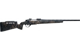 Seekins Precision Havak PH3 Woodland Shadow Rifle 25 Creedmoor 24" Barrel 3+1 Bolt-Action Threaded Muzzle