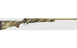 Howa M1500 Fence Line HFN300PRCSE Rifle 300 PRC 24" Barrel 3+1 Bolt Action Threaded Muzzle Scorched Earth