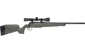 Savage Arms Axis 2 XP 33165 Rifle .308 Win 20" 4+1 Bolt Action Threaded Barrel FDE/Green