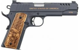 Auto-Ordnance 1911TCAC19 250th Anniversary Pistol 45 ACP 5" Barrel 7+1 Single Action Custom Engraved Liberty Bell Eagle