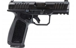 Rost Martin RM1X RM1XBH Semi-Auto Pistol 9mm 4" 19+1 Striker-Fired Optics-Ready Black