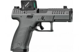 CZ P-10 C Ported COA 9mm 4" 17-Round Semi-Auto Pistol Gray Polymer Frame Nitrided Slide Aimpoint COA