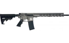 Great Lakes GLFA AR-15 GL15300TNG Rifle 300 AAC Blackout 16" 30+1 Semi-Auto Tungsten Cerakote