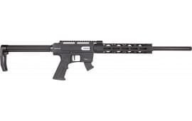 Derya TM22 Metal 22LR 20" Barrel 10+1 Semi-Auto Rifle Threaded Barrel Black Anodized