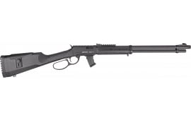 Derya TM22-LA-20 Lever-Action Rifle, 22 LR, 20" Threaded Barrel, 10+1, Black