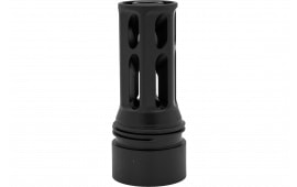 HUXWRX Flash Hider-QD 762 M26x1.5 LH Steel Black Platform-Compatible Muzzle Device 1912