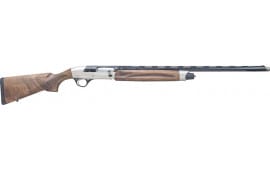Pointer Field Tek 12 FT12 REXPFT12WS Semi-Auto Shotgun 12 Gauge 28" Barrel 5+1 Silver Walnut Fiber Optic Sight