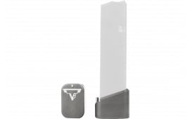 Taran Tactical Innovations Firepower Base Pad Kit For Glock Pistols, GBP940-05, 9mm/.40 S&W, +5/6 Capacity Extension