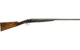Dickinson Plantation SX1228 12 Gauge 28" 2rd Break Open Side By Side Shotgun, Case Hardened, Walnut Stock