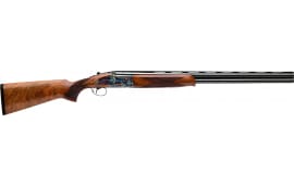 Dickinson Plantation OP41028 Shotgun 410 Gauge 28" Break Open 2Rd Side Plate, True Bone-Charcoal Case Hardening, Turkish Walnut