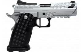 Fusion Firearms XP Pro V2 XP-9-C-V2-10 Pistol, 9mm, 4" Barrel, 10-Round, SAO, Optic Ready, Chrome
