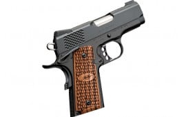 Kimber Ultra Raptor II 3200150CA Pistol 45 ACP 3" Barrel 7+1 Semi-Auto Matte Black, Zebrawood Grips