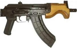 Century Arms Micro Draco Pistol HG2797P-N 7.62x39 6.25" Barrel 30-Rd Semi-Auto Threaded Muzzle Rear Pic Rail