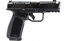 Rost Martin RM1CX Comp RM1CXBLKOSP10CA(COMP) Pistol 9mm 4" 10+1 Striker-Fired Optics-Ready, Compensated