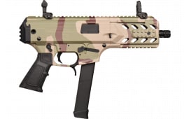 GForce Arms Blade6 9mm Luger 6" Semi-Auto Pistol 33+1 Camo Cerakote, Glock Mag Compatible