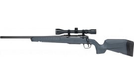 Savage Axis 2 XP 243 Win Left-Hand Rifle 20" Threaded Barrel Gray Synthetic 4+1 Bolt Action Scope Included