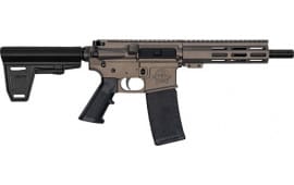 GLFA GL15300PBTNG Pistol 300 AAC Blackout 7.5" 30-Round Semi-Auto Tungsten Cerakote Threaded Barrel