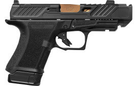 Shadow Systems SS-4211-B CR920P Elite Sub-Compact 13.1"\s3.75" Bronze Ticn Match Grade/Spiral Fluted/Compensated Barrel, Black Nitride Optic Cut/Serrated/Window Cut Stainless Steel Slide, Blac