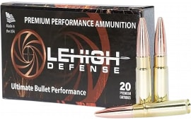 Wilson Combat Maximum Expansion 300 Blackout 194gr Boat Tail Hollow Point 20rd Brass Case Ammo