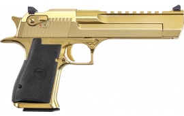 Magnum Research Desert Eagle Mark XIX DE357ZNG .357 Magnum Pistol 6" 9+1 Single Action Gold Zirconium Nitride Optics-Ready