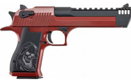 Magnum Research Desert Eagle Mark XIX DE50CRBR Pistol .50 AE 6-Inch 7-Round Semi-Auto Crimson Reaper Grips