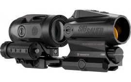 SIG Sauer SORJ5XAMR01 ROMEO5X-AMR 1X/3X Combo Kit Quad Ballistic Circle Dot 2.0 Red Black