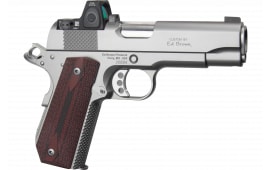 Ed Brown Kobra Carry KC-SS-RMRCC 45 ACP 4.25" 7+1 Semi-Auto Stainless Optics-Ready Bobtail Pistol