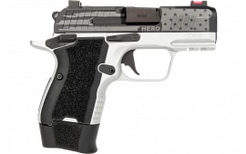 Kimber CDS9 Boot Campaign 3700908 9mm 3.18-Inch 13/15-Round Semi-Automatic Pistol, Custom Flag, Black/Stainless