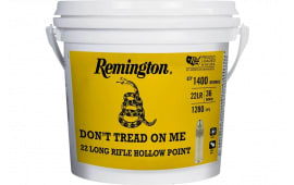 Remington Golden Bullet 22 LR 36gr Brass Plated Hollow Point 1400 Rounds