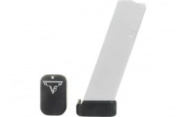 Taran Tactical Gbp940-001 +3/4 Base Pad For Glock 9/40 Full Size Magazines Black 3/4 Black 4-Round 9mm 3-Round .40 Caliber