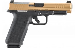 Ruger RXM 19550 9mm Luger Pistol 4.5" 17+1 Striker-Fired Optics-Ready Copper PVD Slide