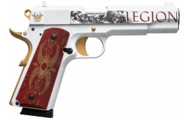 Tisas 1911 A1 Stakeout Legion 10100516AA9 Pistol .45 ACP 5" 8+1 SAO Serrated Slide Beavertail