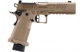 Alpha Foxtrot AF1911 Romulus AA39X1EIH-XDFE19 9mm Luger Pistol 5" 20+1 Hammer-Fired MOS Adapter FDE