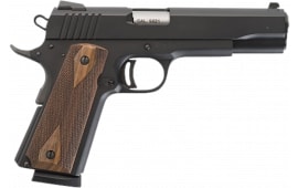 Tanfoglio FT1911 FT-1911 Series 70 .45 ACP 5.03" 8+1 SAO Stainless Steel Serrated Slide Beavertail Pistol