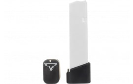 Taran Tactical Firepower Base Pad Kit For Glock 45 .45 ACP +4 Flat Black GBP45-00