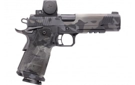 CNC Firearms 1911 DS Warrior Stealth CNCSTEALTHWAR Pistol 9mm Luger 5.5-Inch 18-Round Optics-Ready Multicam Black Cerakote