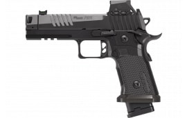 SIG Sauer P211-GTO 211F-9-GTO-B-RXSL 9mm Luger Pistol 4.4-Inch 10+1 SAO MACH3D Compensator ROMEO-X PRO SIG-LOC