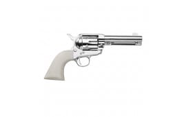 Traditions SAT73132 Frontier 1873 45LC 5.5 NKL SA White PVC Revolver