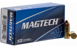 Magtech 9NATO Range/Training 9mm Luger 124 gr Full Metal Jacket (FMJ) - 50rd Box