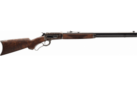 Winchester Guns 534227142 1886 Deluxe Lever .45-70 Govt. 24" 8+1 Black Walnut Stock Blued Barrel/Case Hardened Receiver