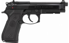 Beretta JS92M9A1M 92FS M9A1 9mm LTD 15+1 4.9" Black Synthetic Grip Black