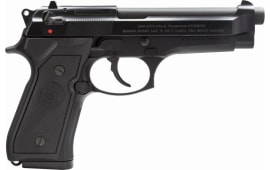 Beretta JS92F300M 92 FS Italy 9mm 4.9" 15+1 Black Synthetic Grip Black